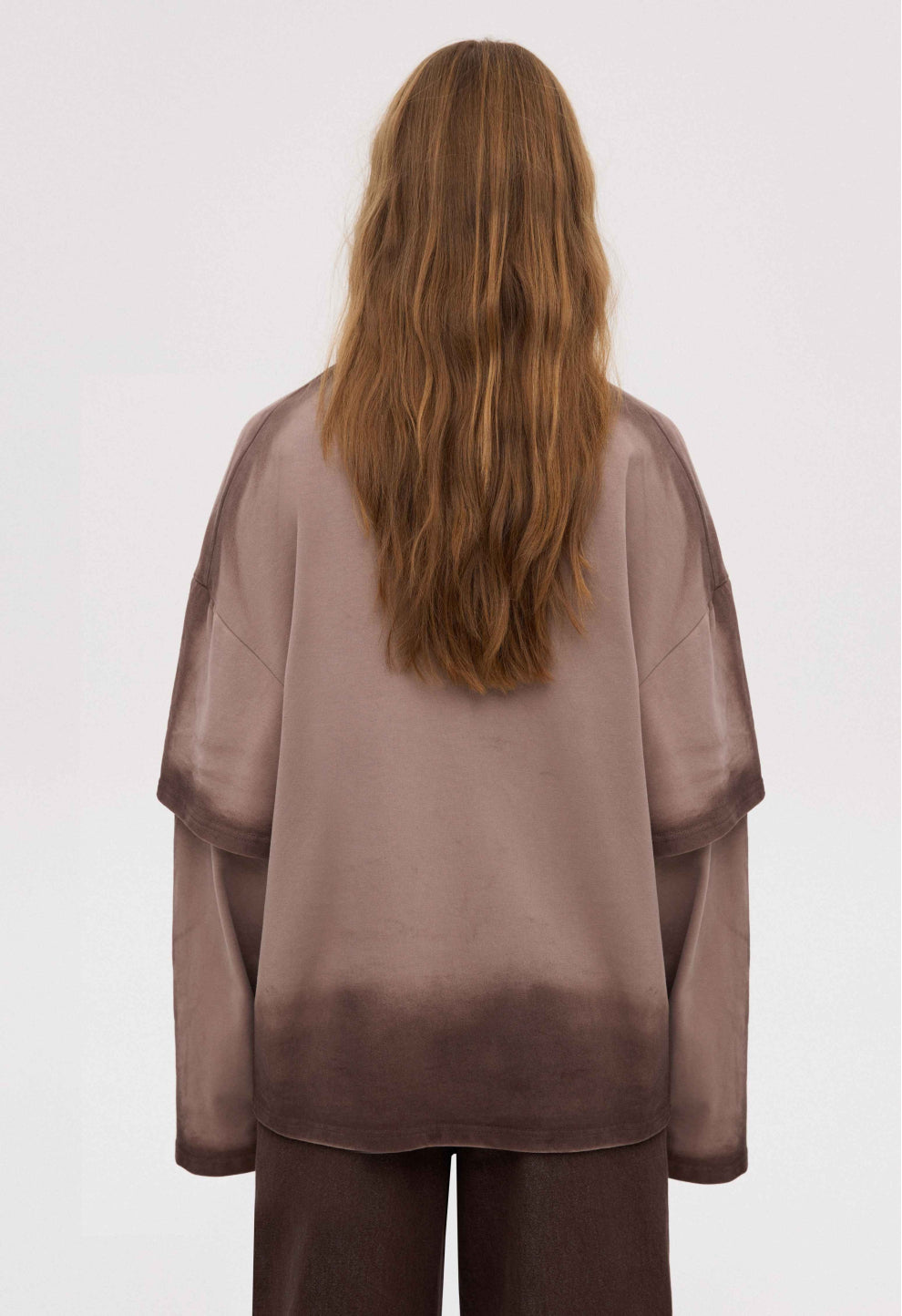 Longsleeve oversized beige Creating