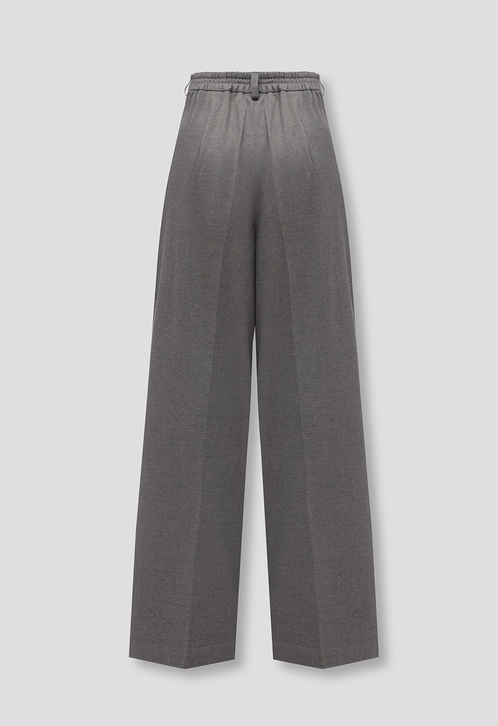 Wide-leg trousers with pleats